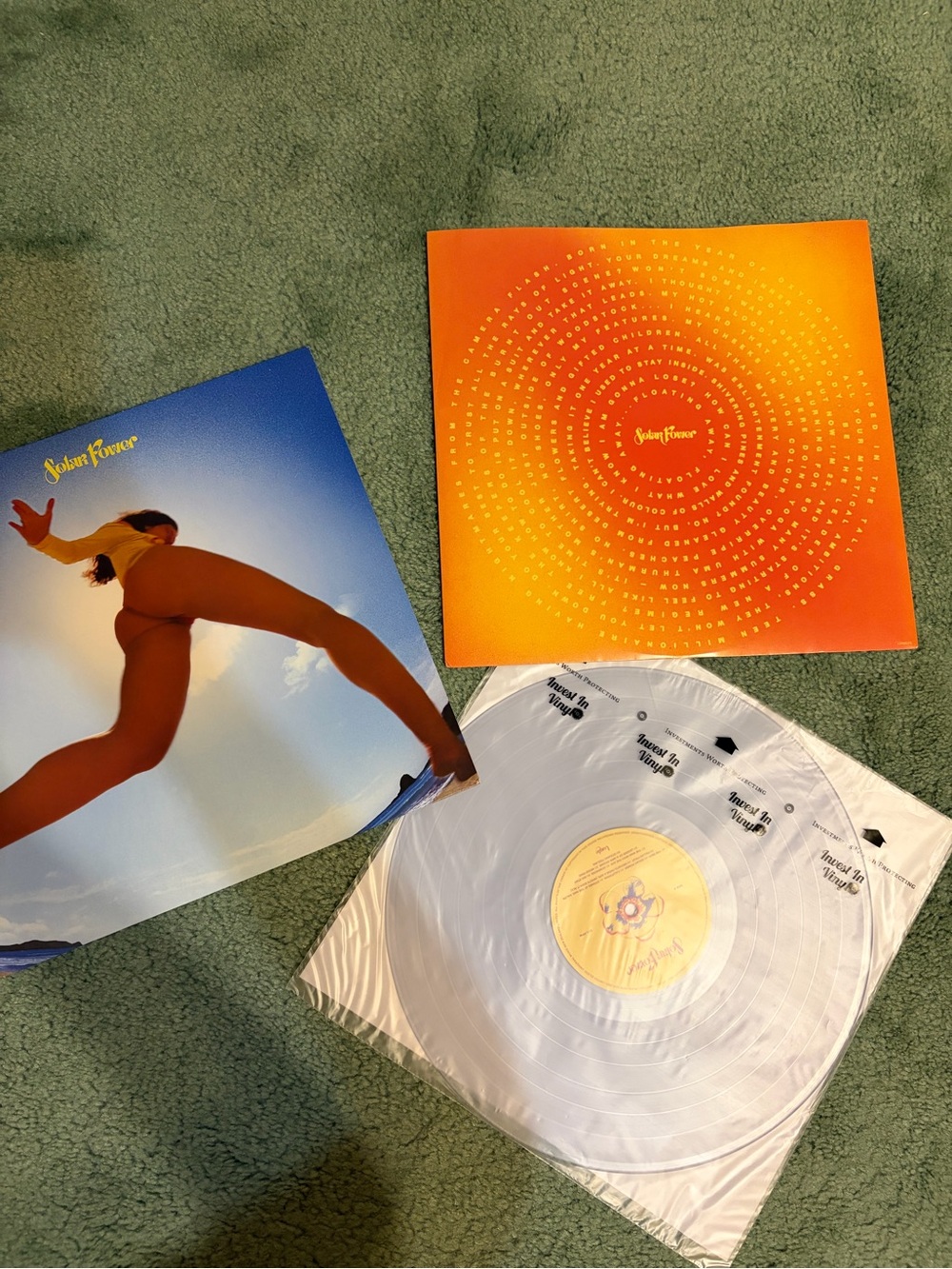Lorde Solar Power Limited Edition Clear Vinyl